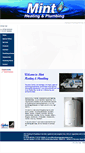 Mobile Screenshot of mintheatingandplumbing.co.uk